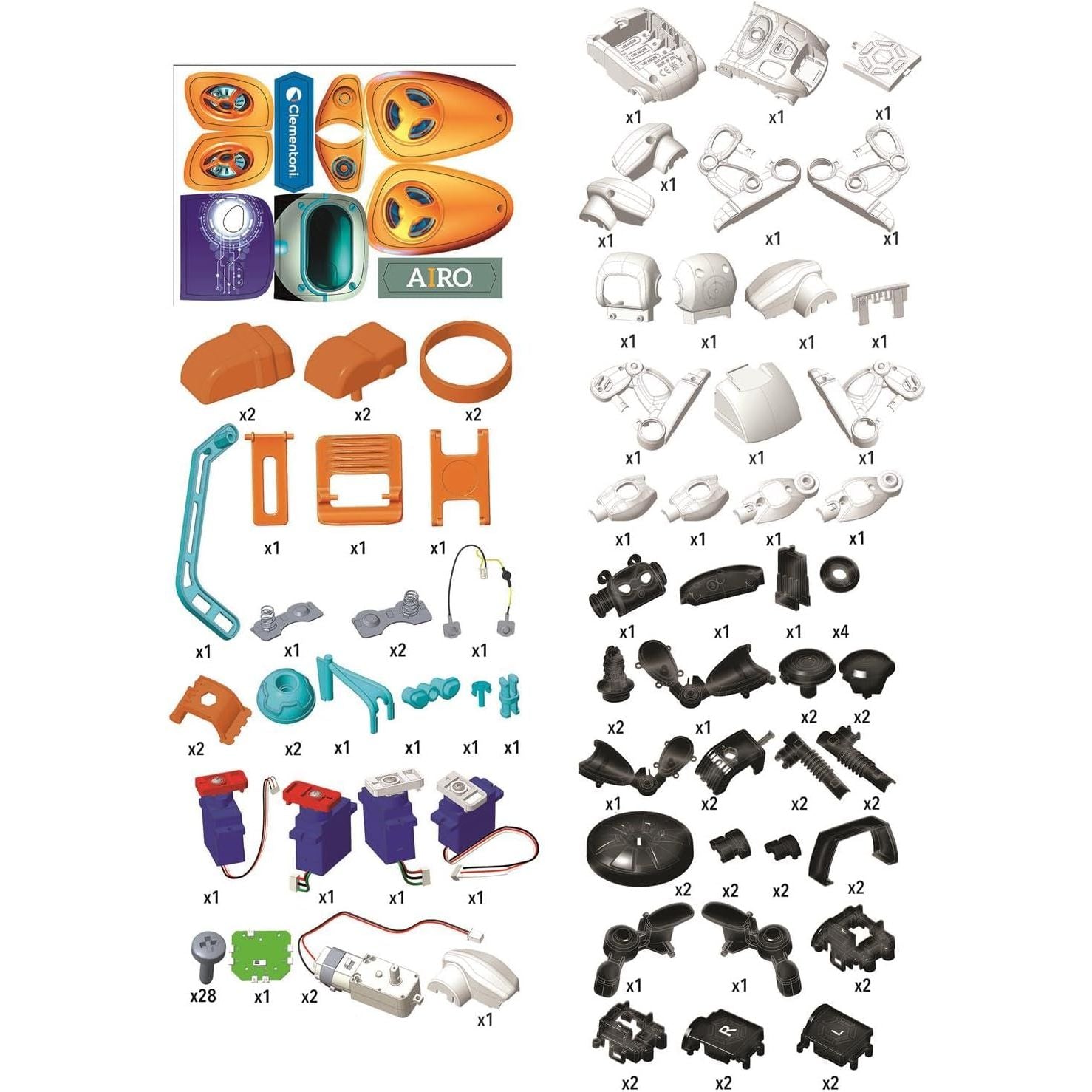 Clementoni AIRO - Artificial Intelligence Robot Inspiring Young Innovators (9+)